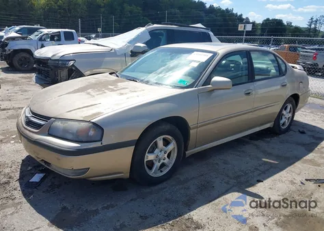 2005 Chevrolet Impala Ls из США, поврежденный, VIN 2G1WH52K359335001